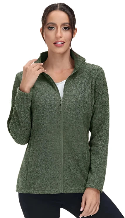 Spring/Autumn Lightweight Fleece Jackets – Comfort Meets Style