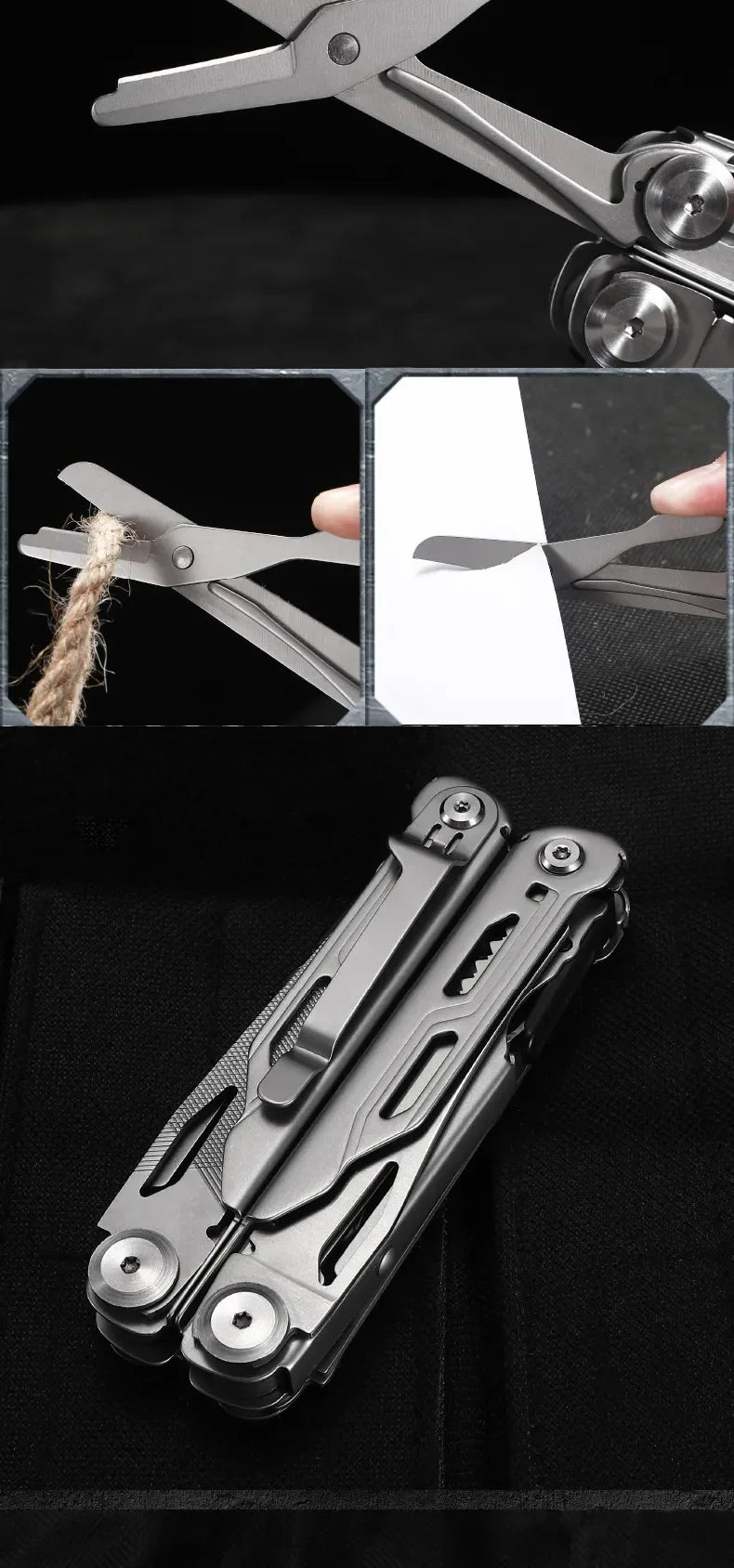 Industrial Multi-tool Pliers Set - Tactical Foldable Tool