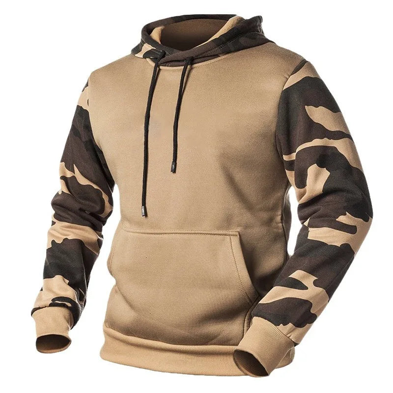 Camouflage Sweater Hooded Jacket