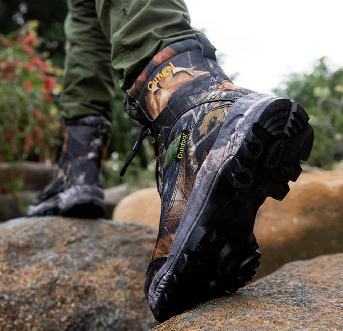 Men's High Top Camouflage Hunting Boots – Your Ultimate Outdoor Companion