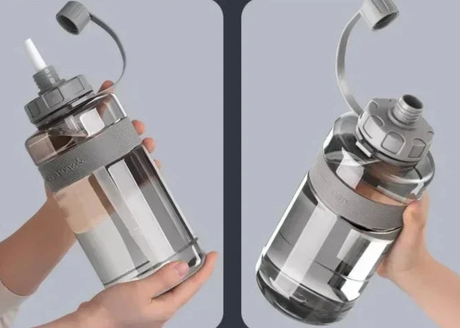 2L Big Water Bottle with Straw – Stay Hydrated, Stay Active