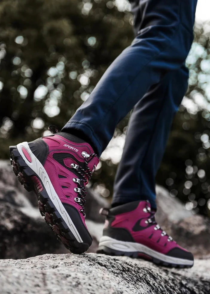 Unisex Hiking Shoes – Wear-Resistant, Winter-Ready Trekking Sneakers