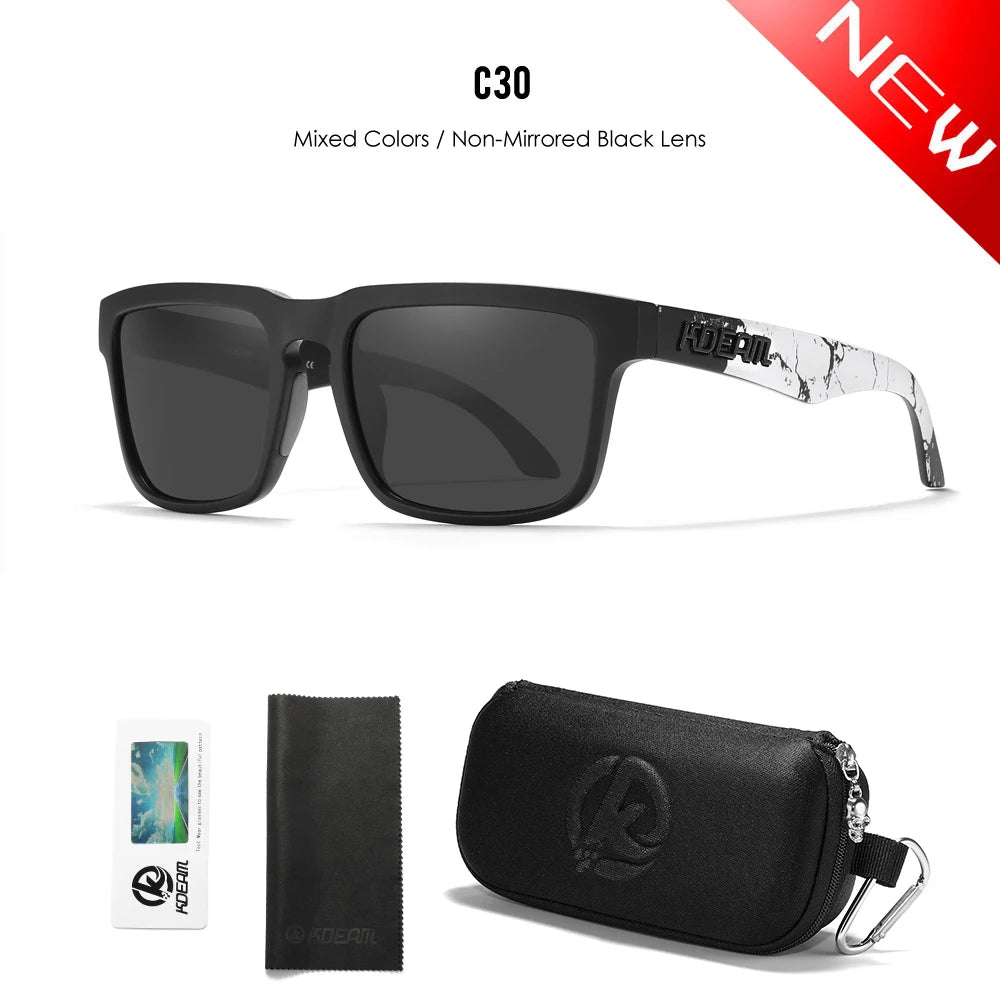 Polarized Square Sunglasses – Stylish & Durable for Men and Women