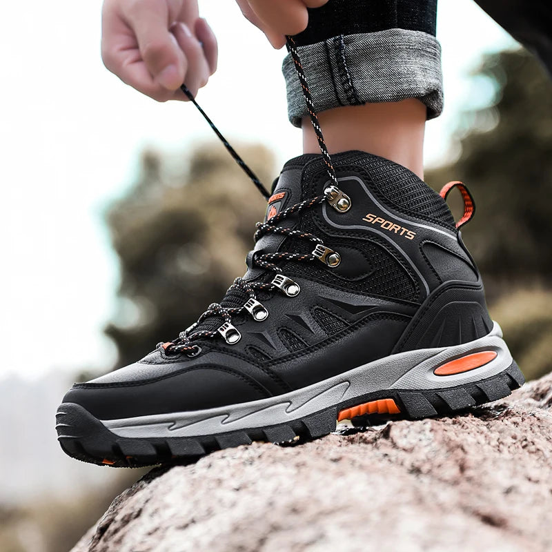 Unisex Hiking Shoes – Wear-Resistant, Winter-Ready Trekking Sneakers
