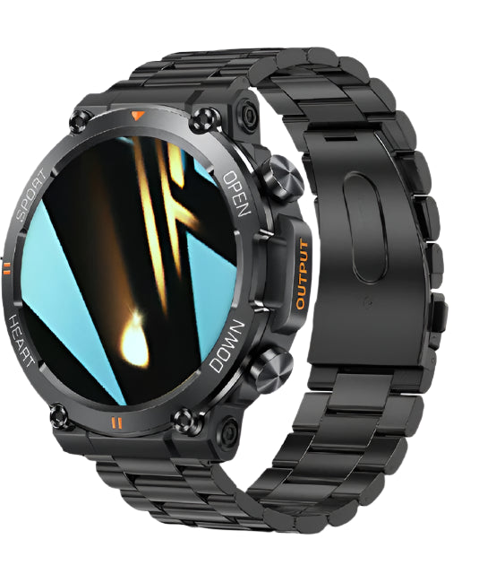 Rugged Military Smart Watch Men For Android Ios Sports Watches 1.39'' Bluetooth Call Waterproof 2023 Original Smartwatch