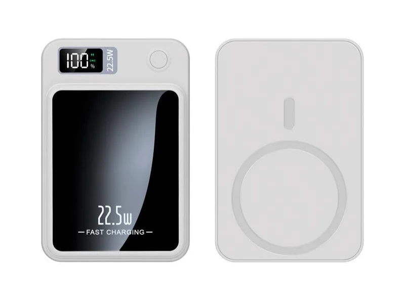 Magnetic Wireless 50,000mAh Power Bank – Fast & Portable Charging
