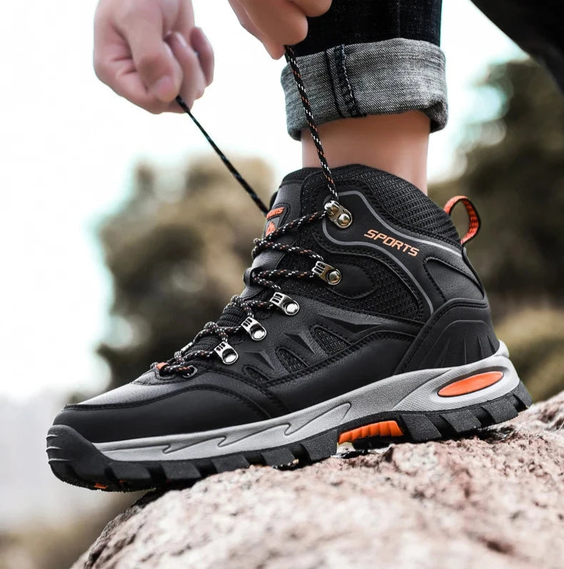 Unisex Hiking Shoes – Wear-Resistant, Winter-Ready Trekking Sneakers