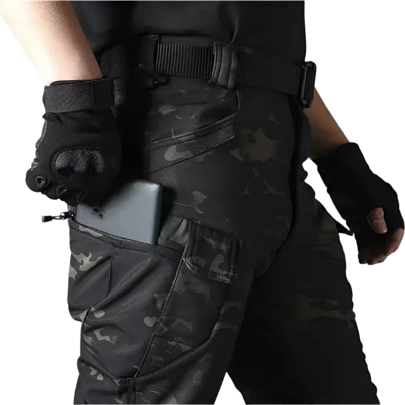 Outdoor Waterproof and Windproof Camo Hunting Set - Jacket and Trousers / Pants