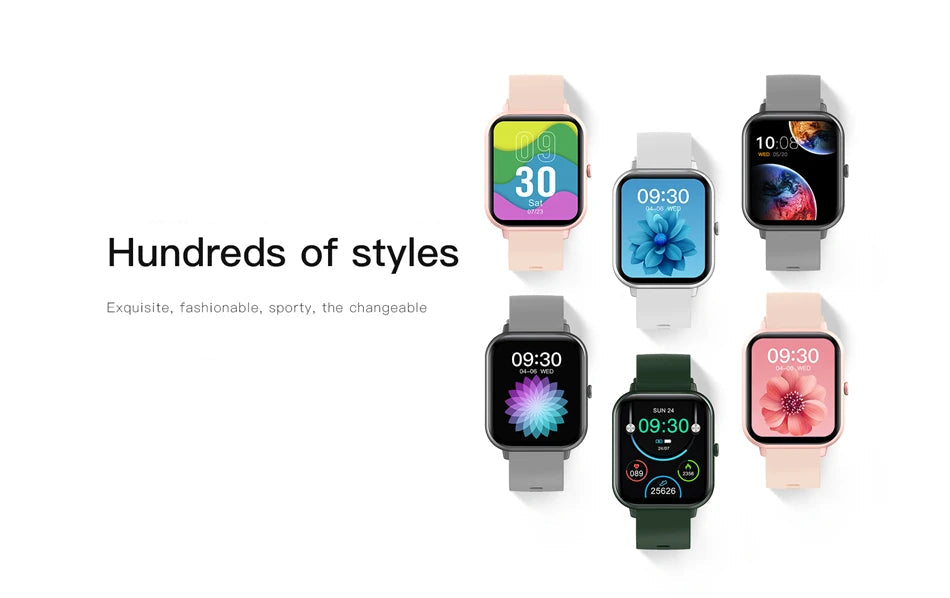 Smart Watch with Bluetooth Calling and Touch Screen – Stylish with Fitness Tracker for Women & Men