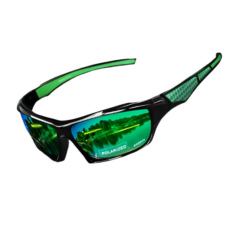 Fashion Sports Polarized Sunglasses – UV400 Protection with Round Metal Frame