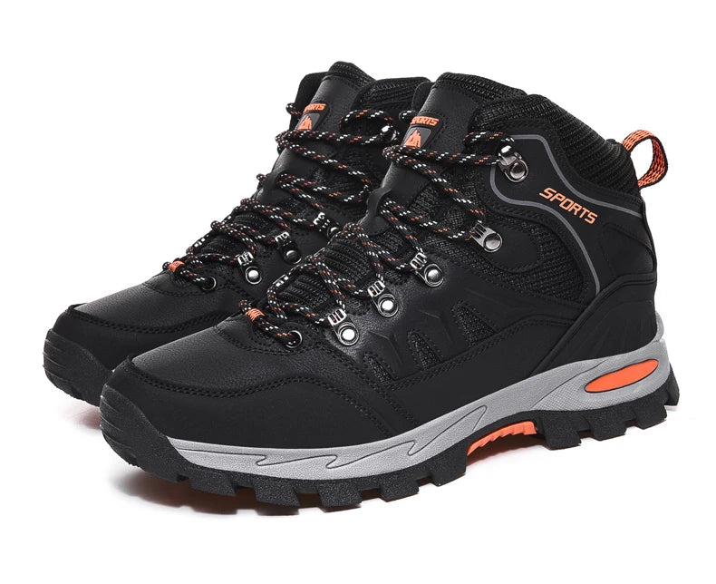 Unisex Hiking Shoes – Wear-Resistant, Winter-Ready Trekking Sneakers