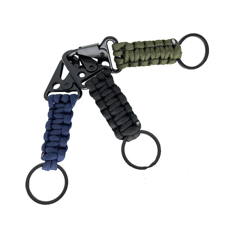 Paracord Keychain with Survival Tools – Essential EDC for Outdoor Adventures