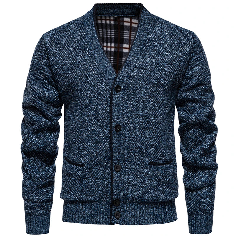 Stand Up Collar Cardigan – Warm & Casual