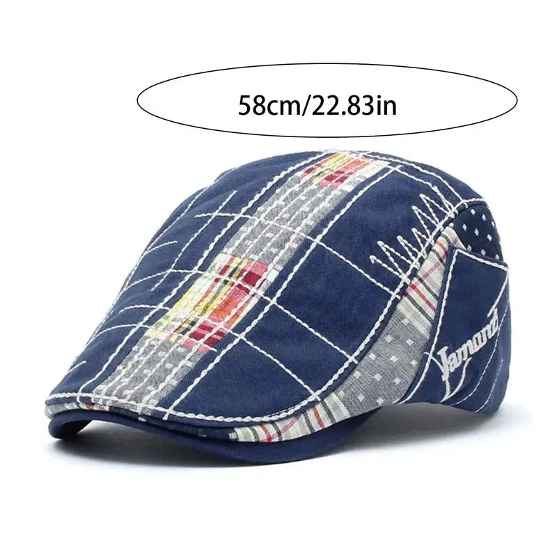 Blend Cotton Berets Hat – Timeless British Style
