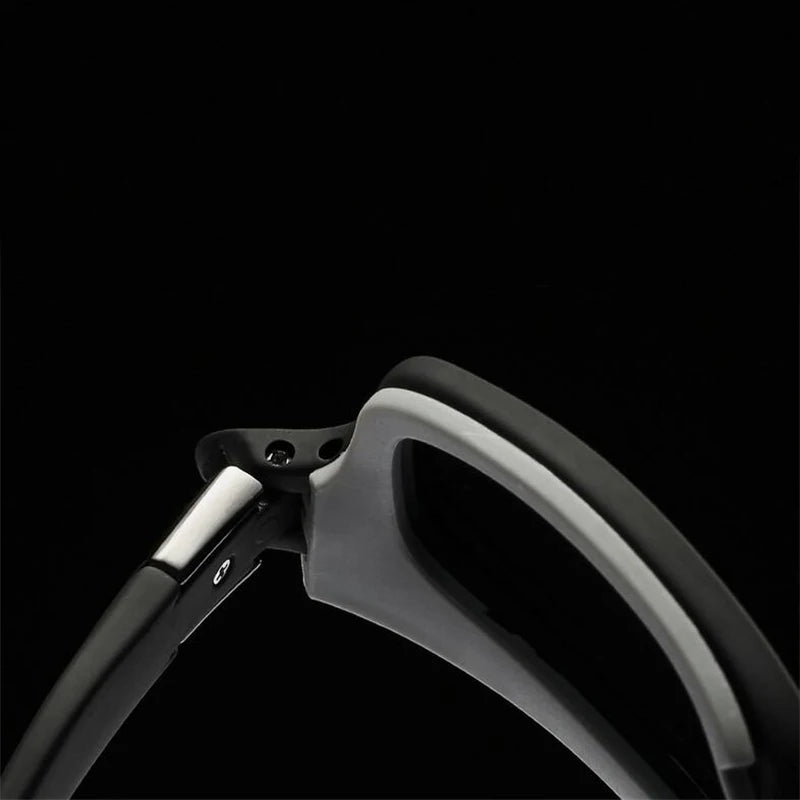 Nearsighted Prescription Sunglasses with Night Vision Lenses – Polarized Sports Sunglasses for Men - Bronze