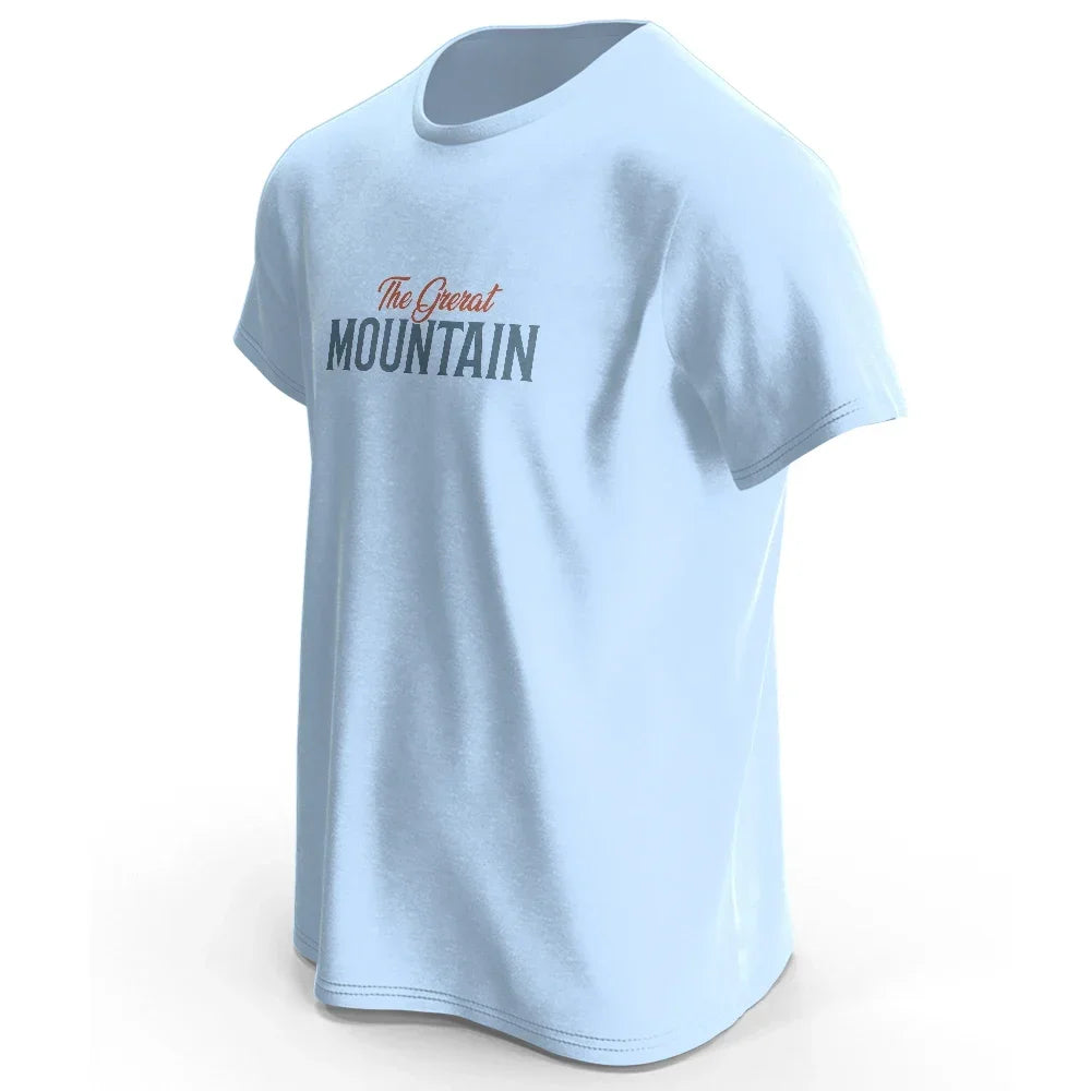 Outdoor Hiking T-Shirt – Double-Sided Printed Design in 100% Cotton
