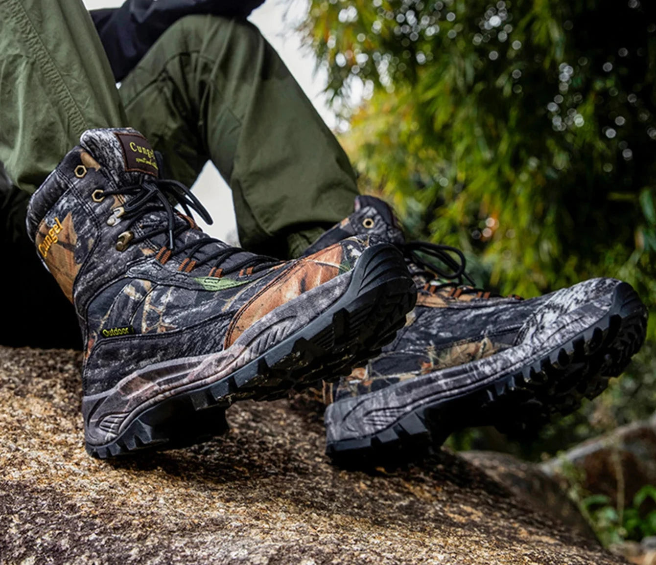 Men's High Top Camouflage Hunting Boots – Your Ultimate Outdoor Companion
