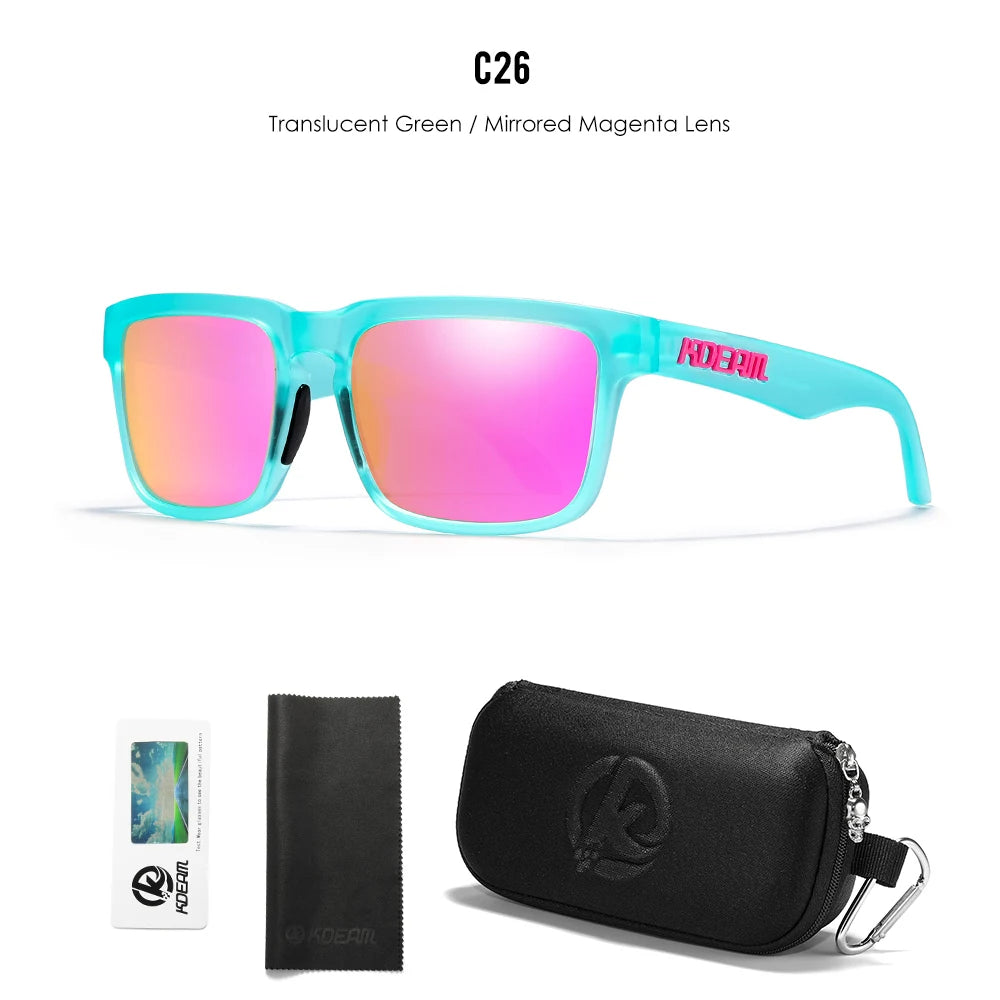 Polarized Square Sunglasses – Stylish & Durable for Men and Women