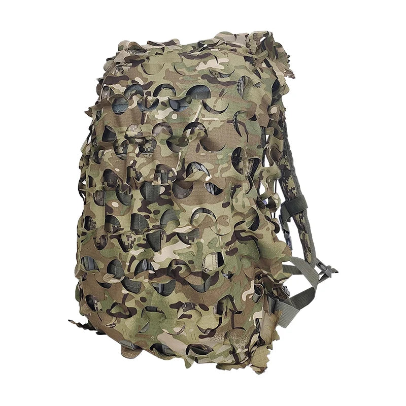 3D Camo Net Backpack Cover – Ultimate Camouflage Protection