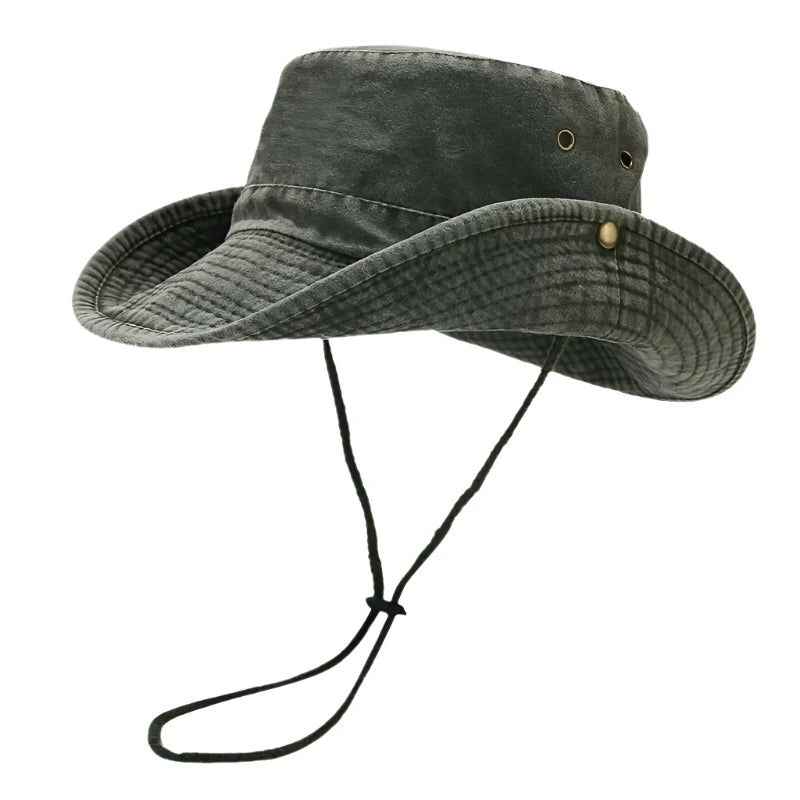 Cotton Bucket Hat – Stylish All-Season Sun Protection