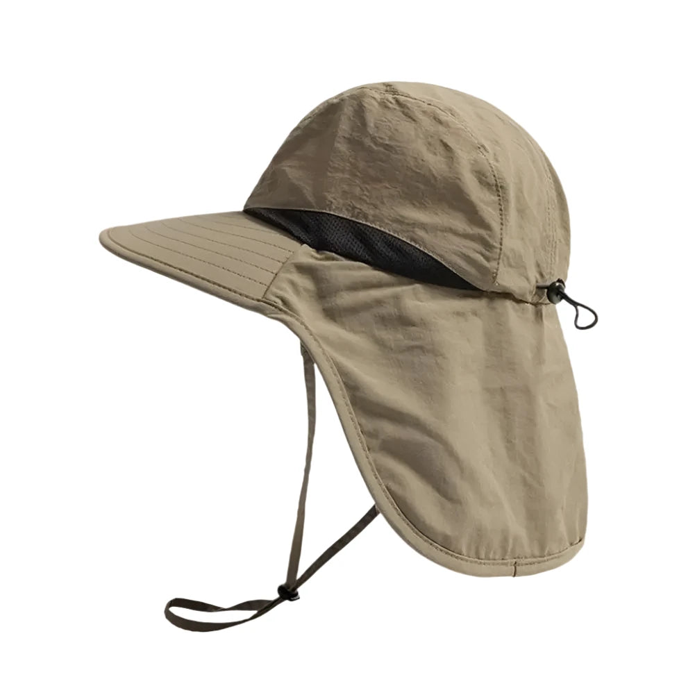 Unisex Wide-Brim UV Protection Hat: Stay Cool and Protected