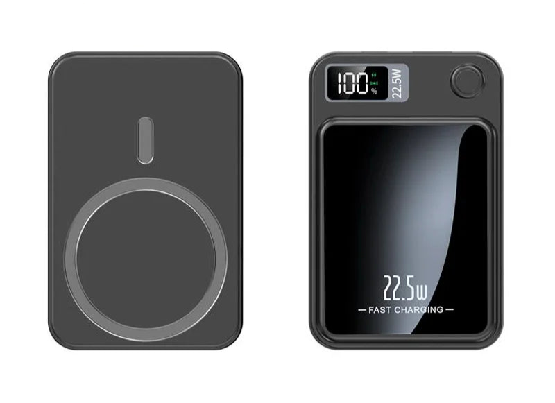 Magnetic Wireless 50,000mAh Power Bank – Fast & Portable Charging