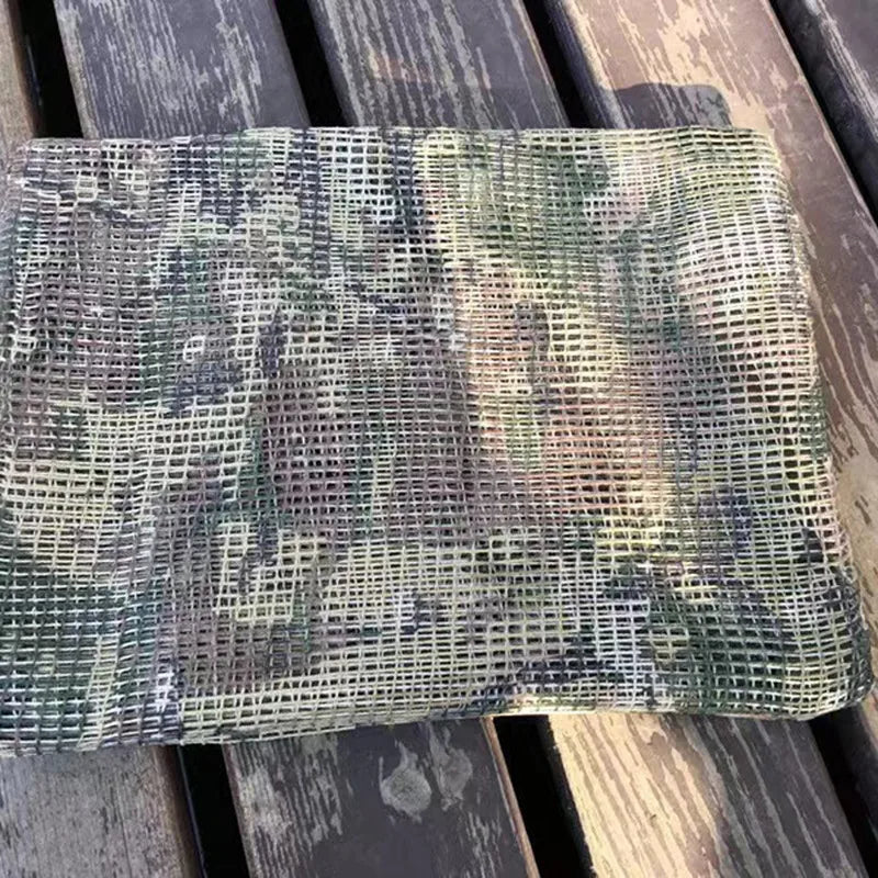 Military Tactical Scarf - Camo Mesh Hunting
