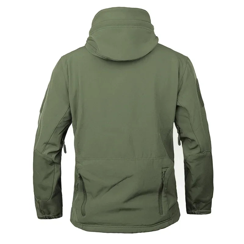 Men's High-Quality Soft Shell Hooded Coat