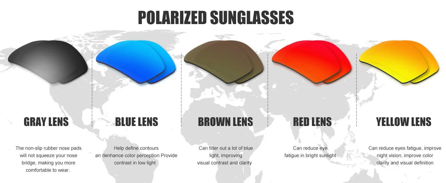 Polarized Shooting/Casual Sunglasses Unisex - Yellow