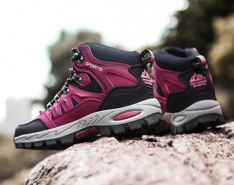 Unisex Hiking Shoes – Wear-Resistant, Winter-Ready Trekking Sneakers