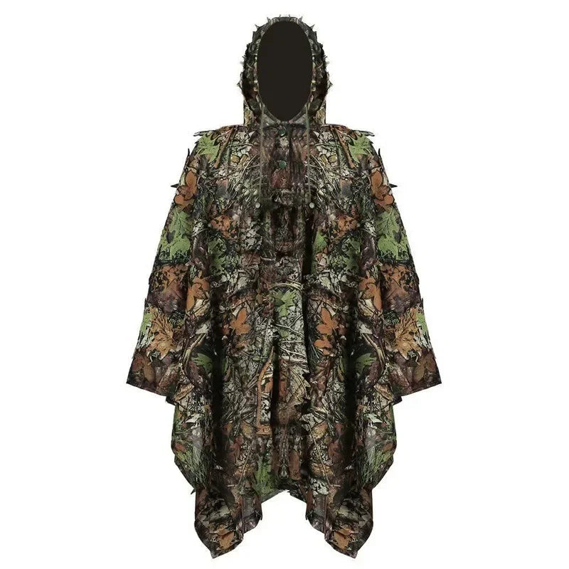 Ultimate Ghillie Poncho: Blend into Nature Seamlessly