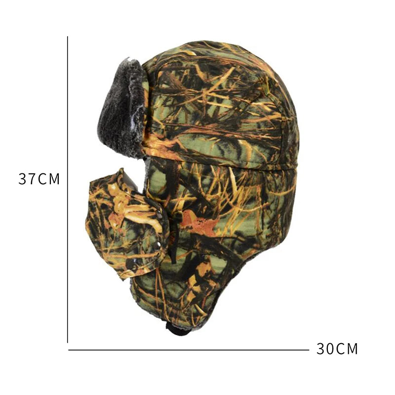 Unisex Thermal Hunting Hat in Camouflage