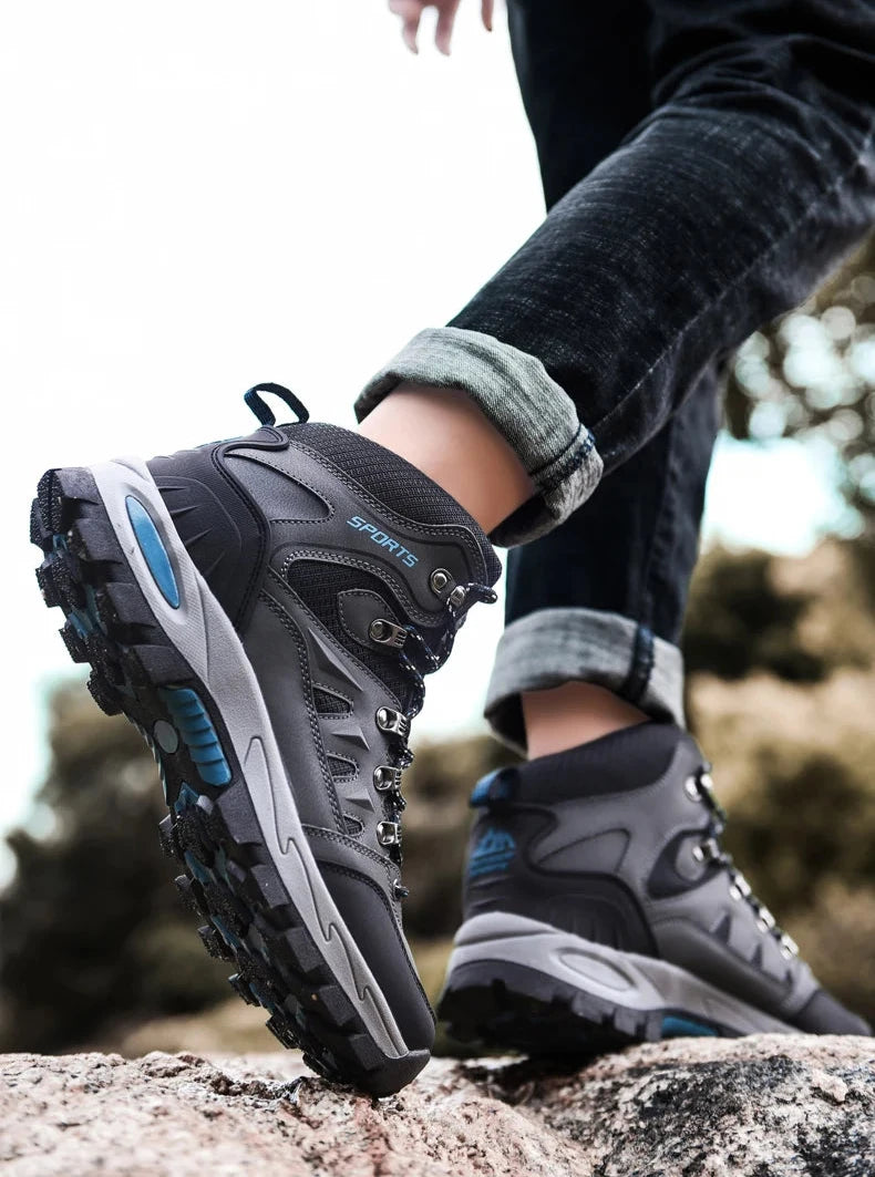Unisex Hiking Shoes – Wear-Resistant, Winter-Ready Trekking Sneakers