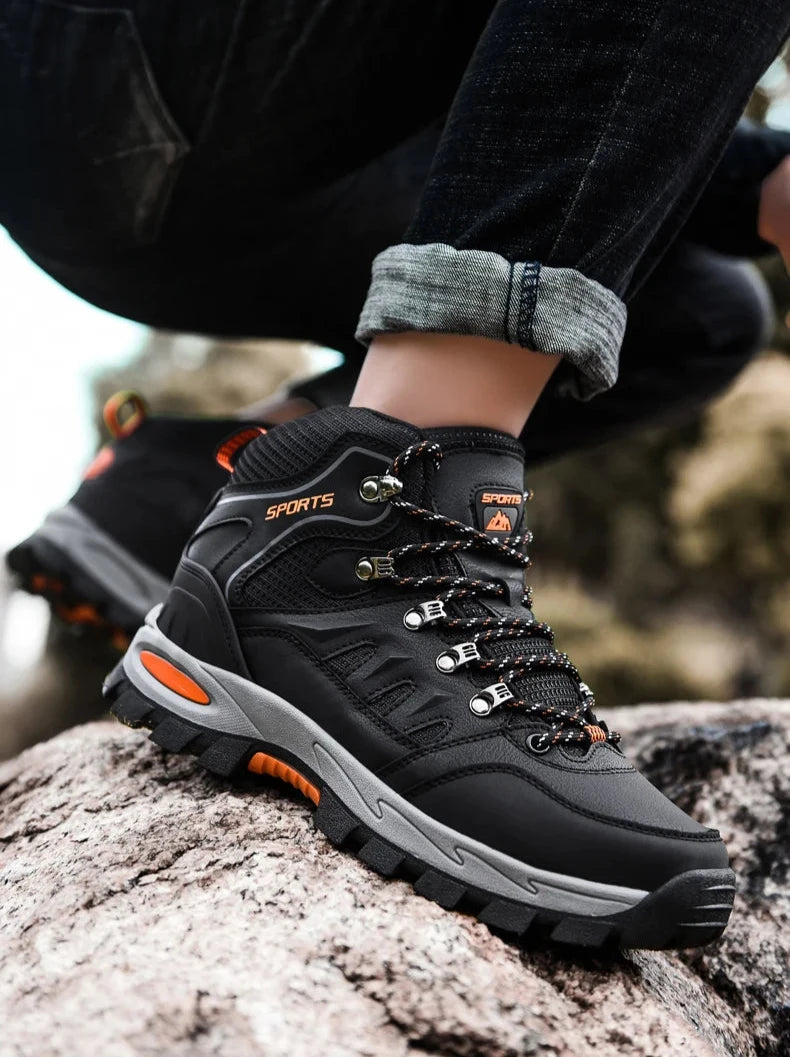 Unisex Hiking Shoes – Wear-Resistant, Winter-Ready Trekking Sneakers