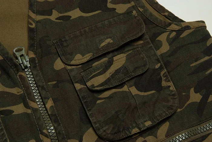 Camouflage Fishing Hunting Vest