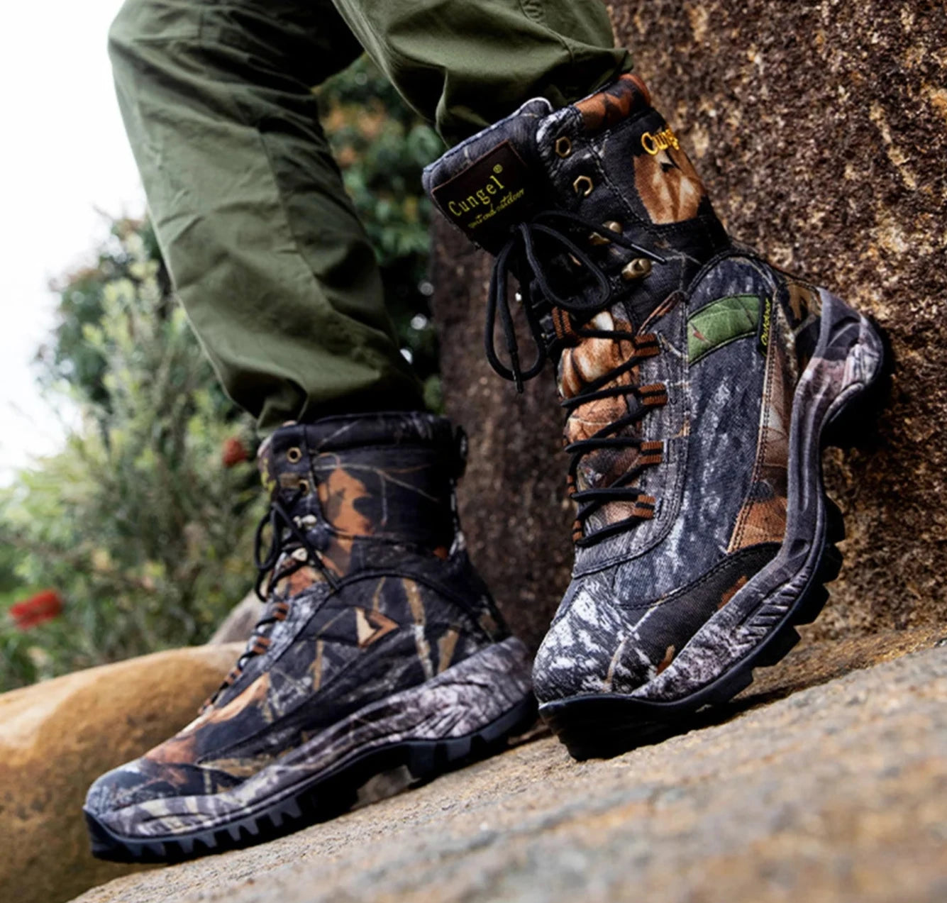 Men's High Top Camouflage Hunting Boots – Your Ultimate Outdoor Companion