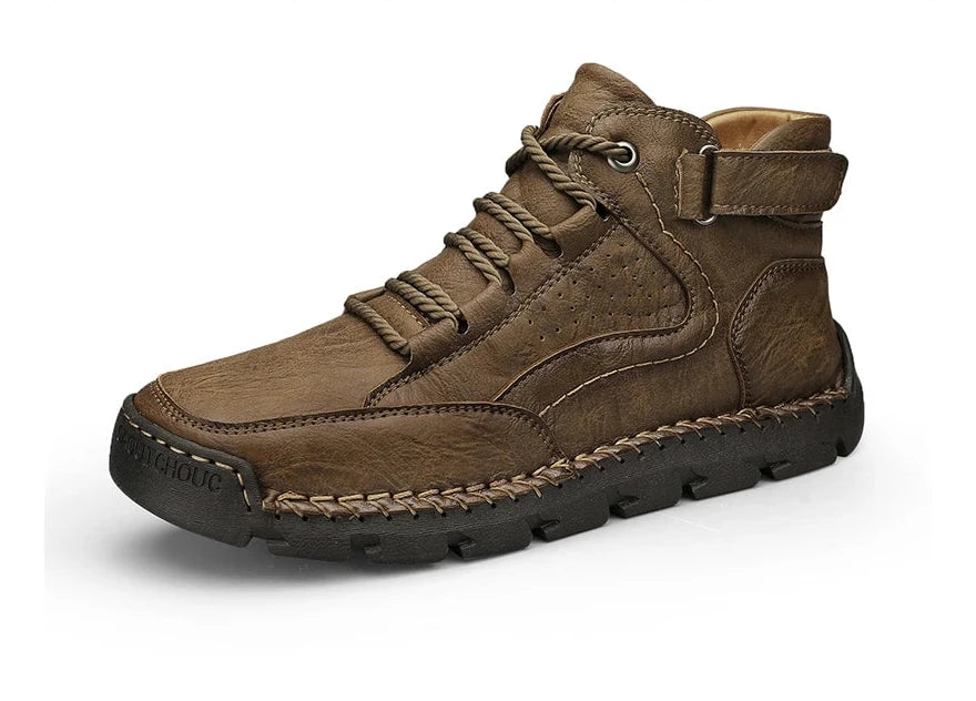 Leather Men’s Winter Boots | Handmade Ankle Boots