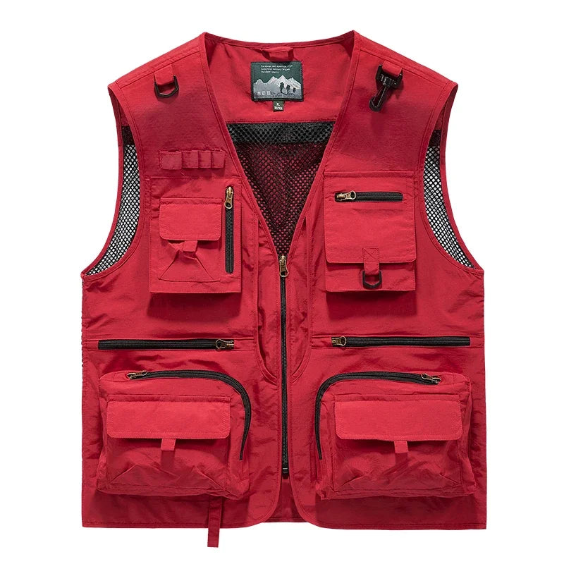 Summer Hunting, Shooting, and Fishing Vest – Versatile Outdoor Gear