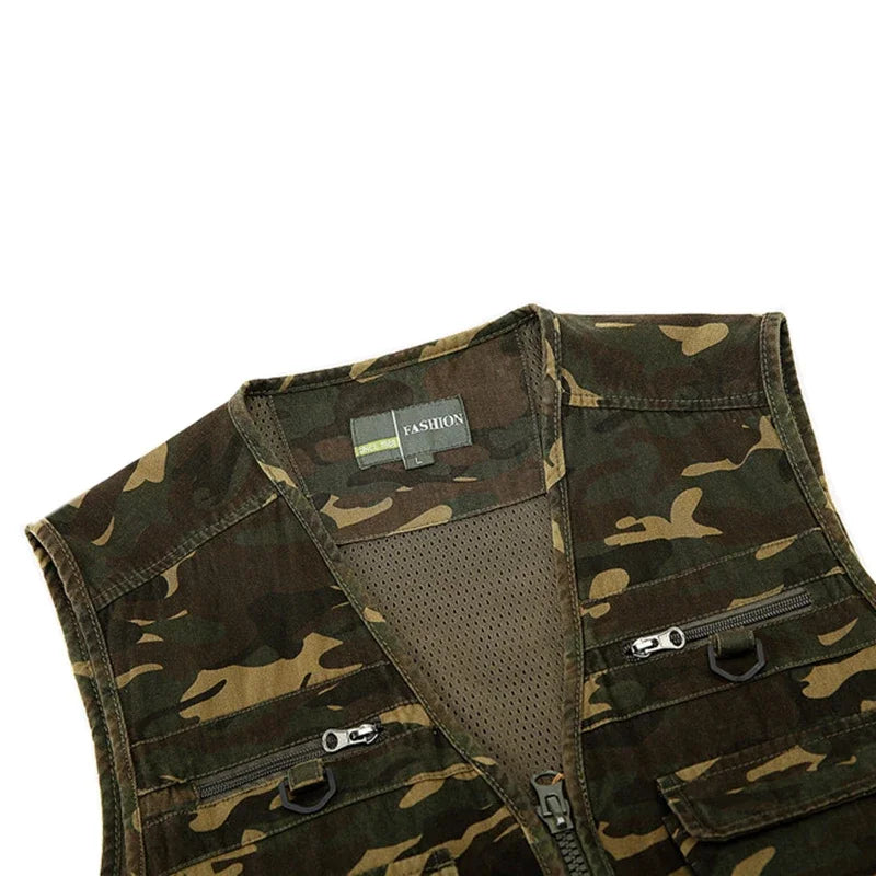 Camouflage Fishing Hunting Vest