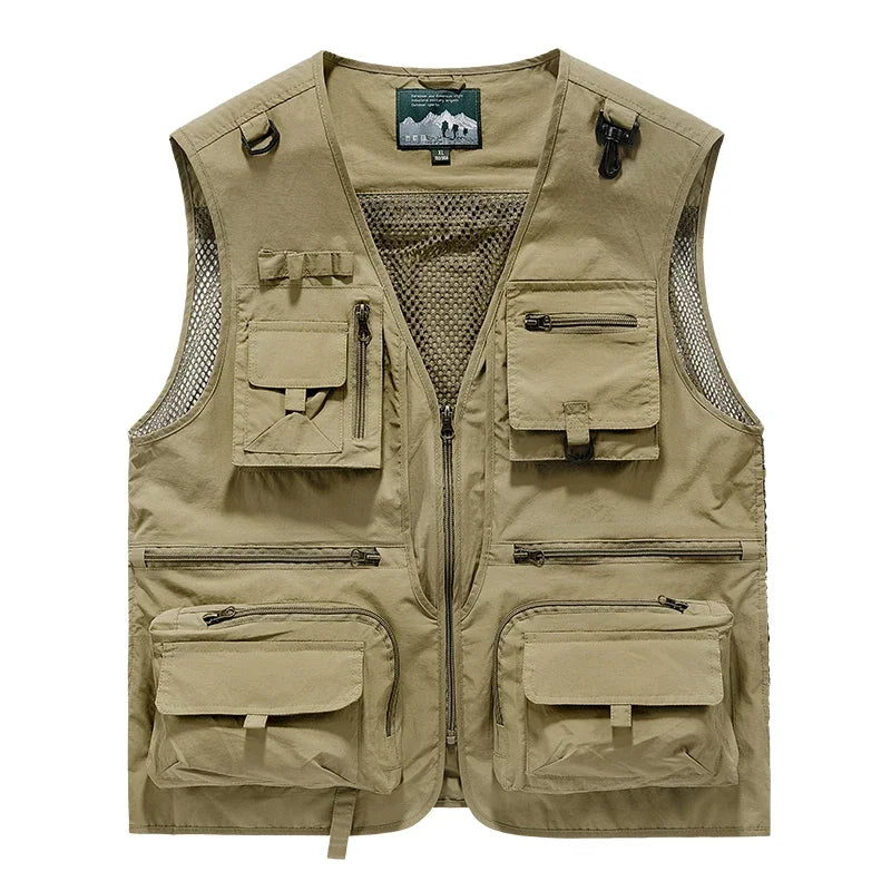 Summer Hunting, Shooting, and Fishing Vest – Versatile Outdoor Gear