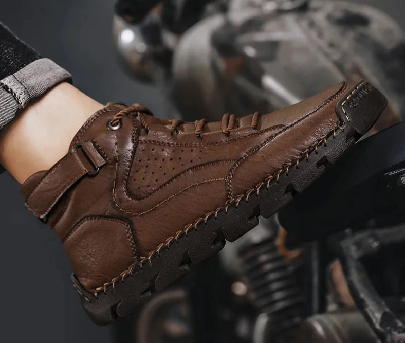 Leather Men’s Winter Boots | Handmade Ankle Boots