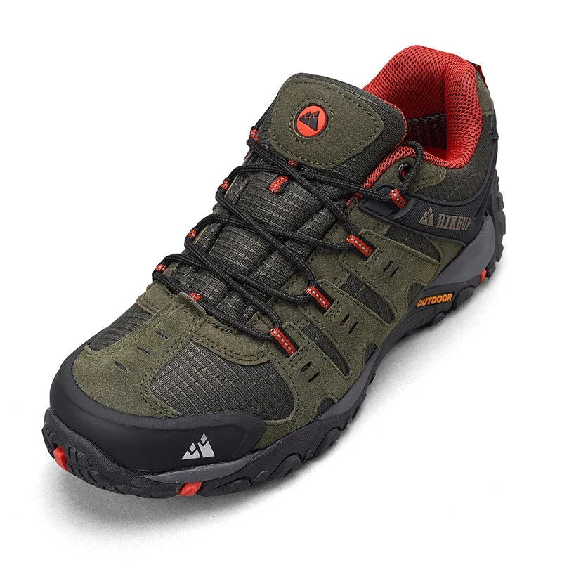 Men's Hiking Shoes – Suede Leather Outdoor Footwear
