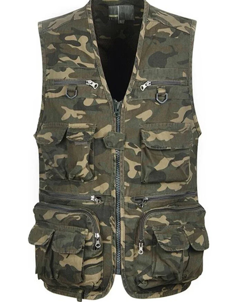 Camouflage Fishing Hunting Vest