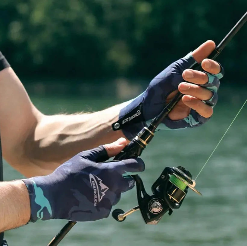 Summer Fishing Gloves – Breathable UV Protection