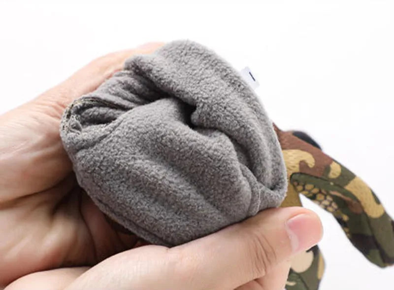 Tactical Gloves for Outdoors, Shooting, Hunting with foldable finger tips to enable use with Touch Screens