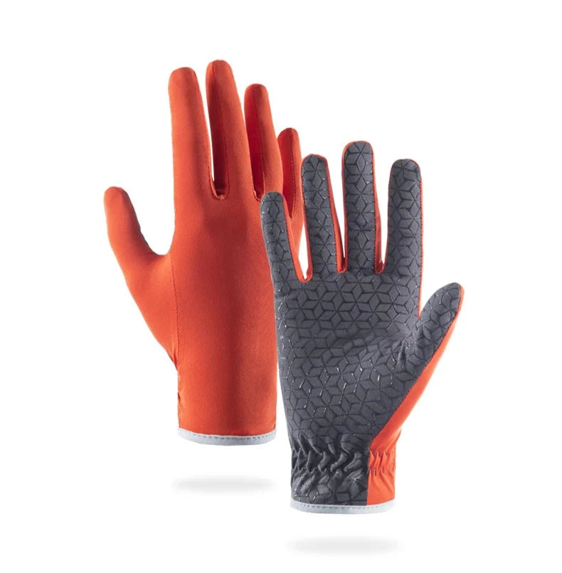 Unisex Thin Touch Screen Gloves – Non-Slip, Breathable, Full-Finger Gloves for Outdoor Sports