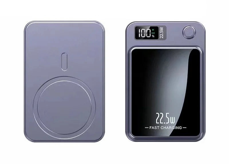 Magnetic Wireless 50,000mAh Power Bank – Fast & Portable Charging
