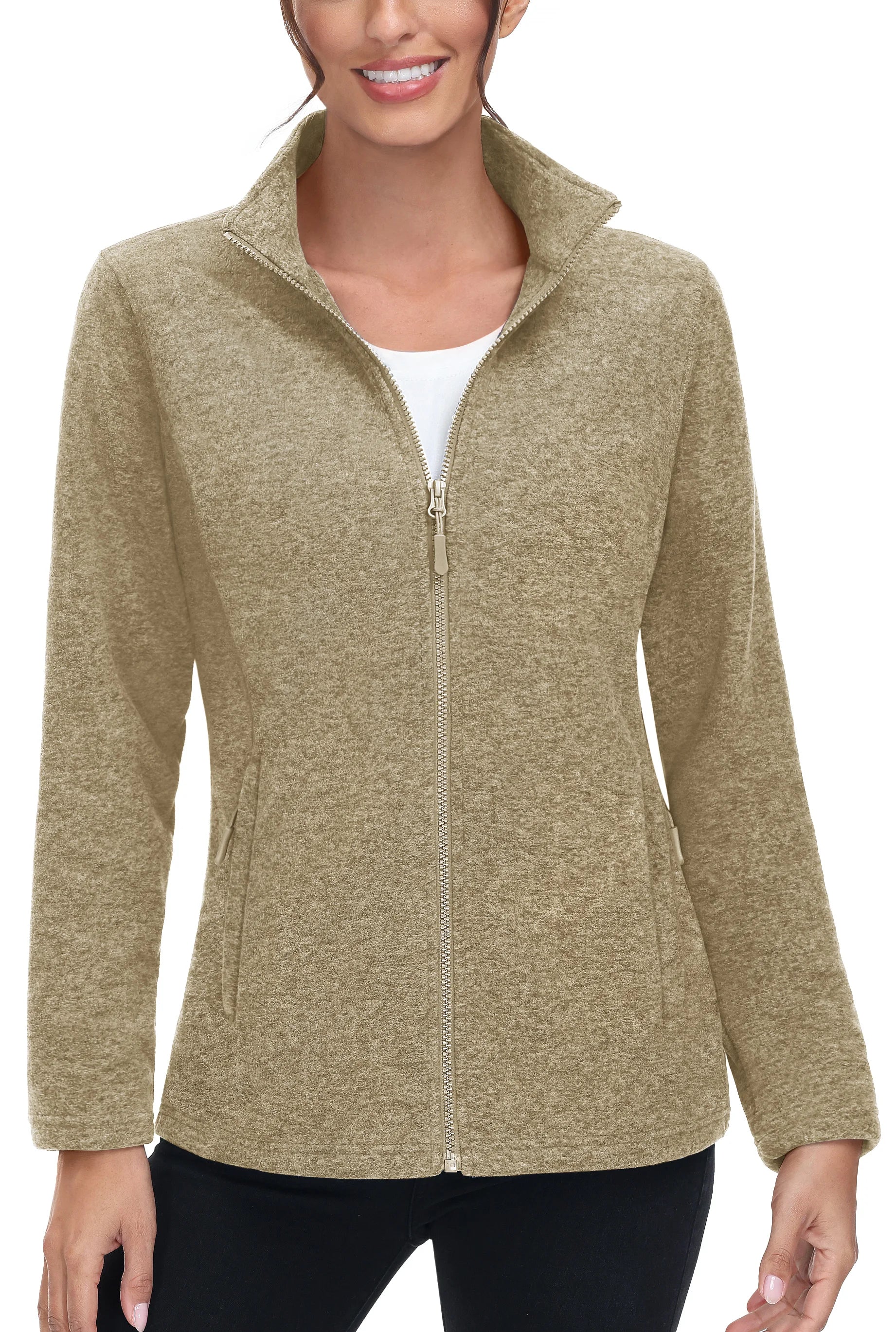 Spring/Autumn Lightweight Fleece Jackets – Comfort Meets Style