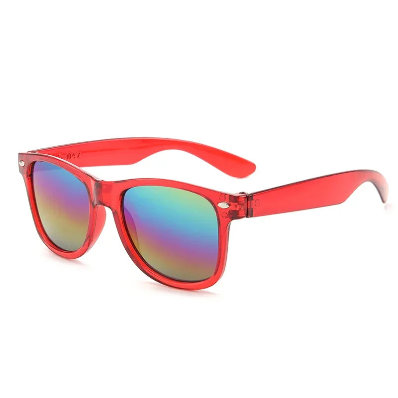 Children’s Square Frame Sunglasses – Stylish & Protective for Summer
