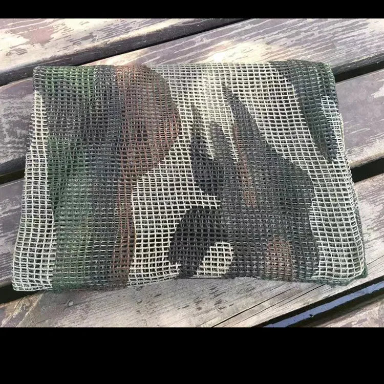 Military Tactical Scarf - Camo Mesh Hunting